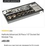 Halfords Advanced 26 Piece 1/2" Socket Set Modular Tray Image 2