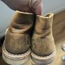 Unisex Clarks brown leather boots Image 4