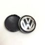 4x New VW 56mm Outer Alloy Wheel Centre Caps pitted new typre to fit Golf POLO LUPO Image 4