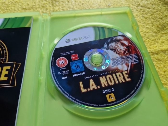 L A Noire  xbox 360 games Original