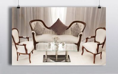 Mahogany Lounge Set