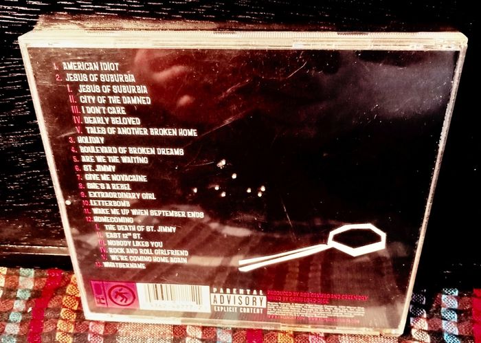 2004. Green Day. American Idiot. CD.