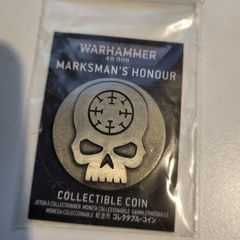 Games Workshop Marksmans Honour Warhammer 40k Collectible Coin New