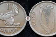 [#2309] - Ireland 1940 | Irish 1d | Irish One Penny | Hen and Chicks | KM.11