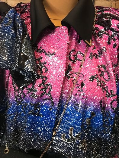 Joanne Hynes Sequins Jacket Size Medium