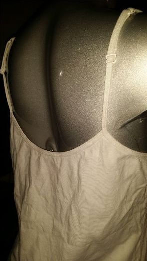 Calvin Klein genuine white printed logo strappy top size UK14/16 EU42/44 Postage included