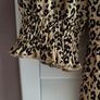 Leopard Print Midi Dress Size 8 Image 3
