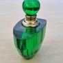 Art Deco Green Perfume Bottle Image 3