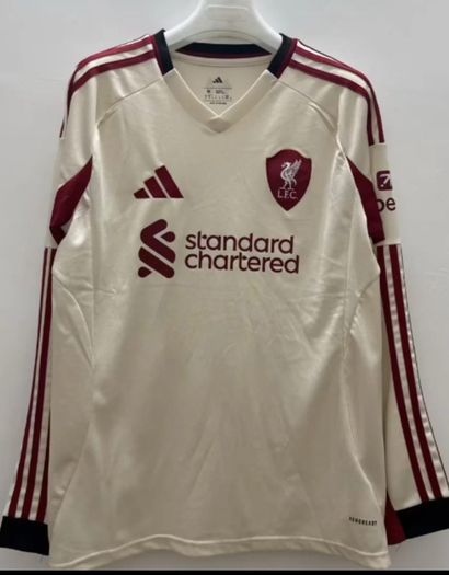 Liverpool away long sleeve jersey season 25/26  Sizes S M L XL XXL  Postage 3 euros