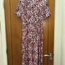 Marks and Spencer pink leopard print dress Image 2