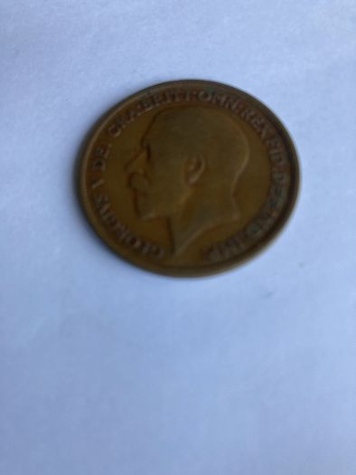 Old British Penny 1918