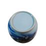 Antique Chinese porcelain lidded jar 19th Century scholars in a landscape Image 7