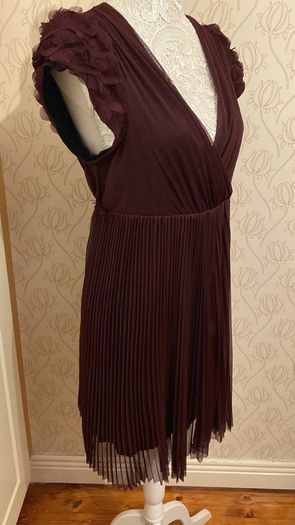 Deep wine dress oasis