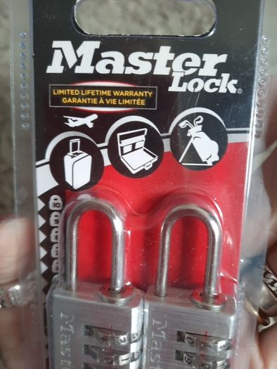 masterlock twin pack of combination locks