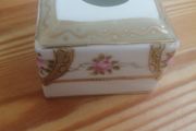 Antique porcelain ink well