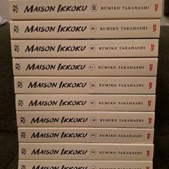 Maison Ikkoku by Rumiko Takahashi COMPLETE SET Near-mint condition volumes 1-10