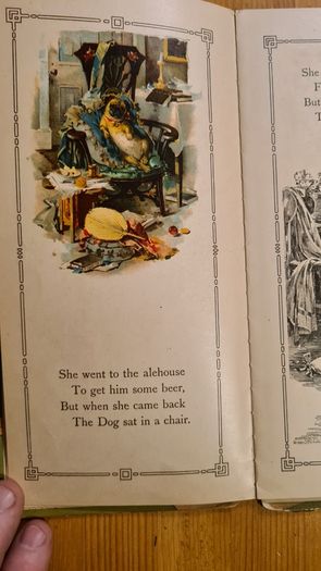 Children's Books. 1x Old Mother Hubbard. 2 X The Gingerbread Man. 3x The Childs Garden Of Verse. By Robert Louis Stevenson Illustrated.