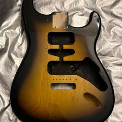 Fender Stratocaster squier Body 2004 Indonesia electric guitar parts accessories