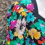 Vintage floral blouse 70s to 90s made in USA Image 2