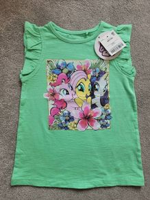 BNWT - Next Girl's Short Sleeve Top, size: 2-3 Years