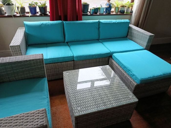 Outdoor sofa and table - Waterproof