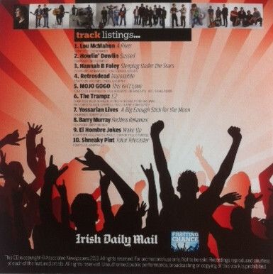 Fighting Chance Vol 2 CD New Irish Music 2011
