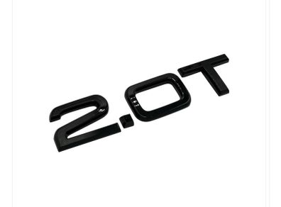 2.0T Car boot rear badge lettering