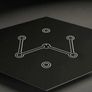 Hexmat Eclipse Turntable Isolator Platter Mat Black NEW Image 2