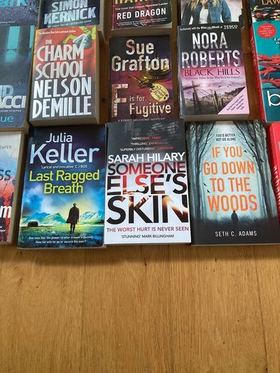Large collection of fiction books