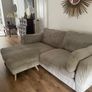 Benji DFS 3 seater L shaped couch Image 4
