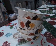 Vintage Arklow Soup Bowls