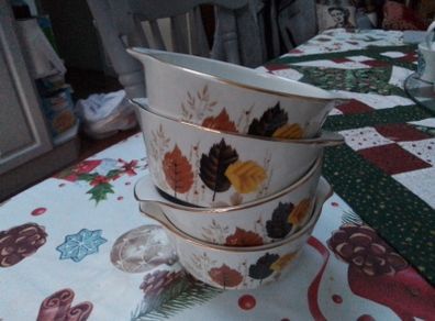 Vintage Arklow Soup Bowls