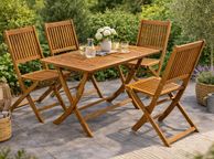 main image for ad Garden Furniture Set Weatherproof  Table and Chairs