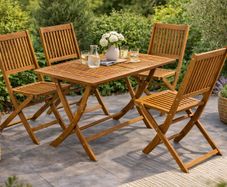 Garden Furniture Set Weatherproof  Table and Chairs