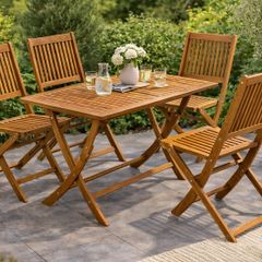 Garden Furniture Set Weatherproof  Table and Chairs