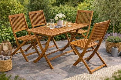 Garden Furniture Set Weatherproof  Table and Chairs