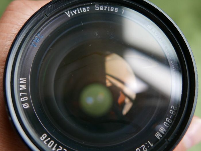 Olympus OM-4Ti Black 35mm SLR Film Camera Titan Body JAPAN and Vivitar series 1 28-90mm F2.8-3.5  FD mount lens