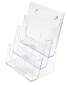 A4 Clear Styrene Display Stand