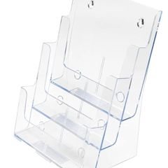 A4 Clear Styrene Display Stand