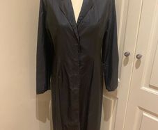Vintage Yellowhammer dressy black coat size 12