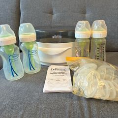 Dr Brown's bottles and microwave steam sterilizer
