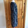 Alex and  Co Ladies black and white stretch pencil dress size Uk 16 postage included Image 4