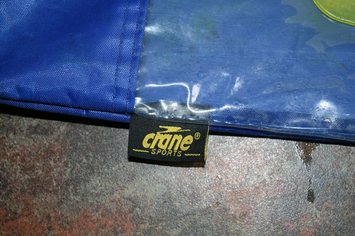 Crane Sports Black and Blue Full Foot Scuba Fins