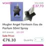 Perfume Angel Mugler. 50ml Image 2