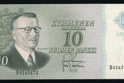 FINLAND - 10 Markkaa Mark 1963 Banknote P 104a(4) (UNC)