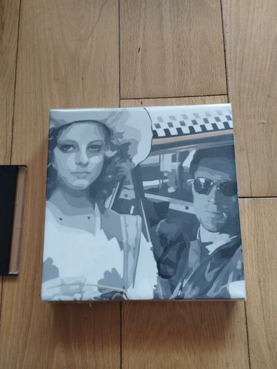 Taxi Driver movie canvas Jodie Foster/Robert De Niro