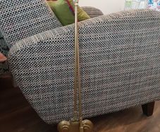Brass Fireplace Set Art Nouveau Style