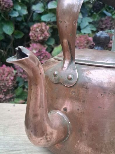 1930's Swan Copper Electric Kettle