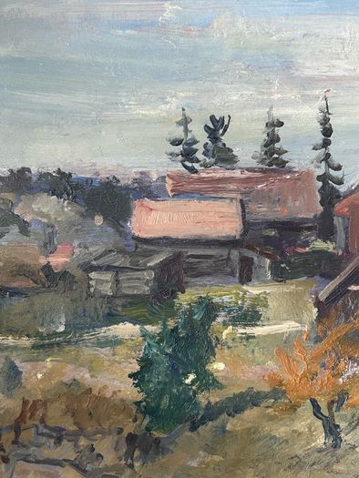 Original oil painting by Gunnar Zetterstrom