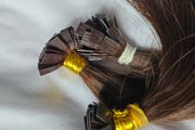 Hair extensions brown